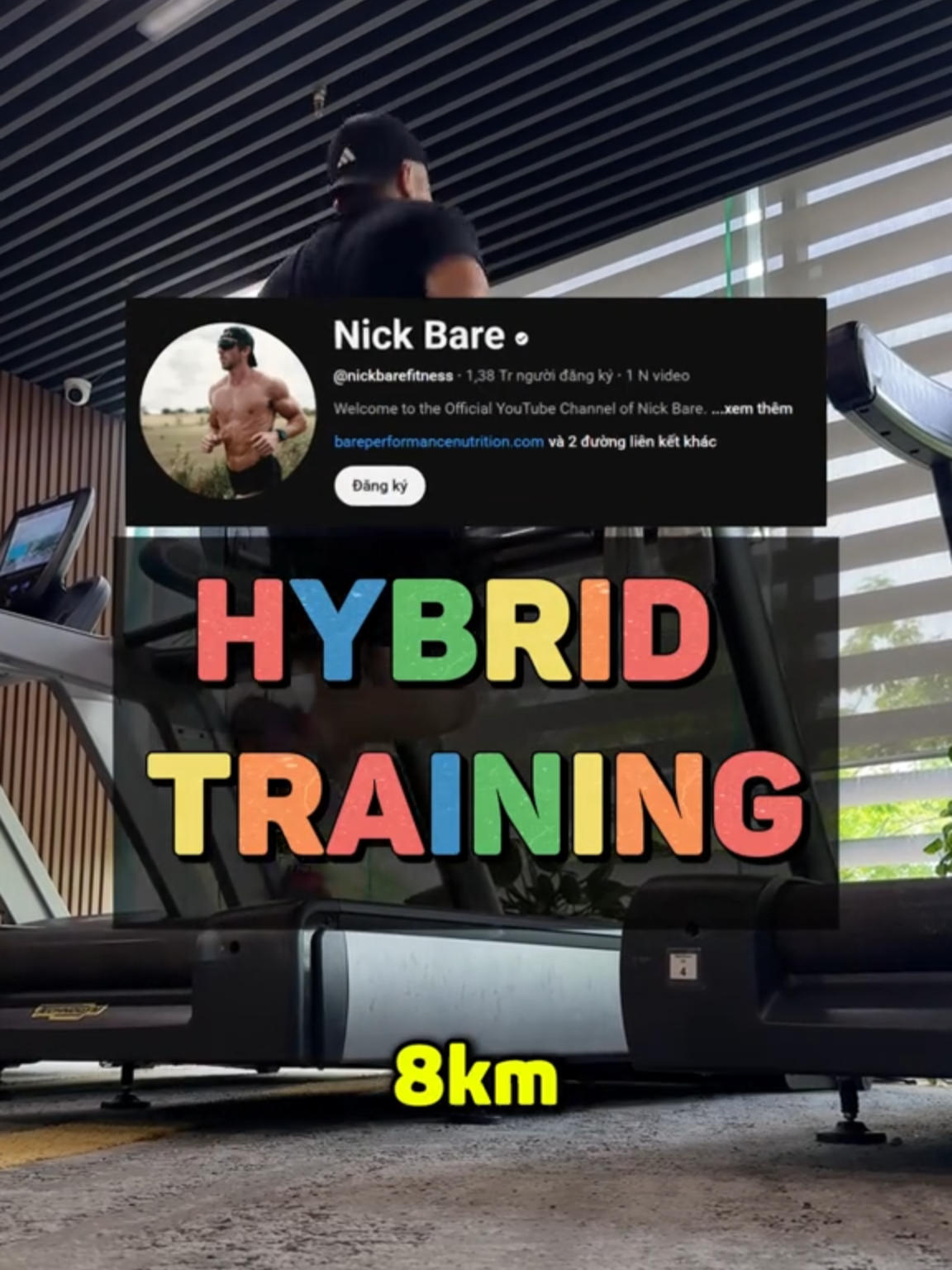 Trải nghiệm HYBRID TRAINING của Nick Bare #giamcan #thethao #gym #xuhuong #thehinh #powerlifting #fitness #hybridtraining #nickbare