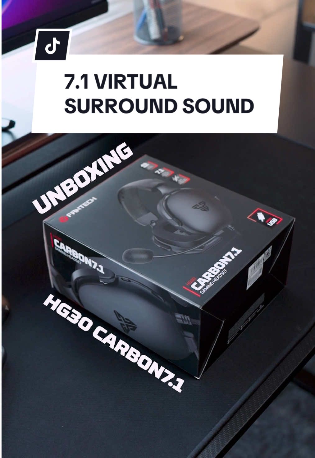 Enhance your senses👂 7.1 virtual surround sound dari HG30 bikin setiap suara lebih nyata🔥 #fantech #fantechid #fantechindonesia #fantechgaming #gamingheadset #fantechcarbon #fantechheadset #hg30 