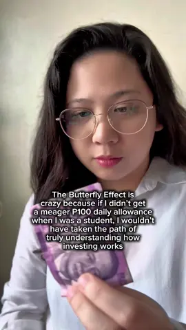 STORY TIME! P100 lang allowance ko when I was a student. And by today’s prices, wala na halos mararating yan sa schools.  I never complained because I also knew hirap na yung parents ko magpa-aral ng 5 kids halos sabay sabay.  But now that I’m older, this small allowance taught me a valuable lesson about saying NO to things I can’t really afford.  Which, by today’s standards, is a luxury, kasi sobrang accessible na ng mga bagay na pwede mong kainggitan.   I met people who were well off and they got themselves into so much debt kasi gusto nila makipagsabayan sa richer friends nila. So they had little to no self restraint pagdating sa instant gratification, and kinain lang sila nag lifestyle inflation. Envy is one of the biggest financial self-sabotage… and saying NO is easier said than done kasi as humans, we also need to feel like we belong. It was also the fire that set me up on the path to pursue a life where money is never a problem 💜 — ❗️REMINDER: Beware of fake profiles impersonating me. I have a blue verified badge on FB, IG, Twitter/X, and my only handle on TikTok is @/trinabilities (always check that the spelling is correct). I make financial edutainment content; I don’t invest your money for you. Stay safe!