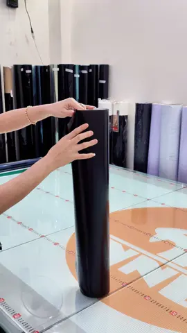 Decal đen bóng khổ 0,6m #phimcachnhietnnd #decal #decor #trangtrinhacua