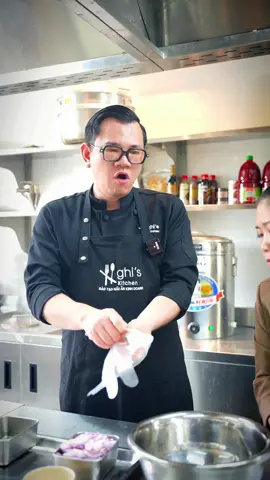 Bí quyết ngâm hành chua bún bò #Đầu_bếp_Quốc_Nghị 