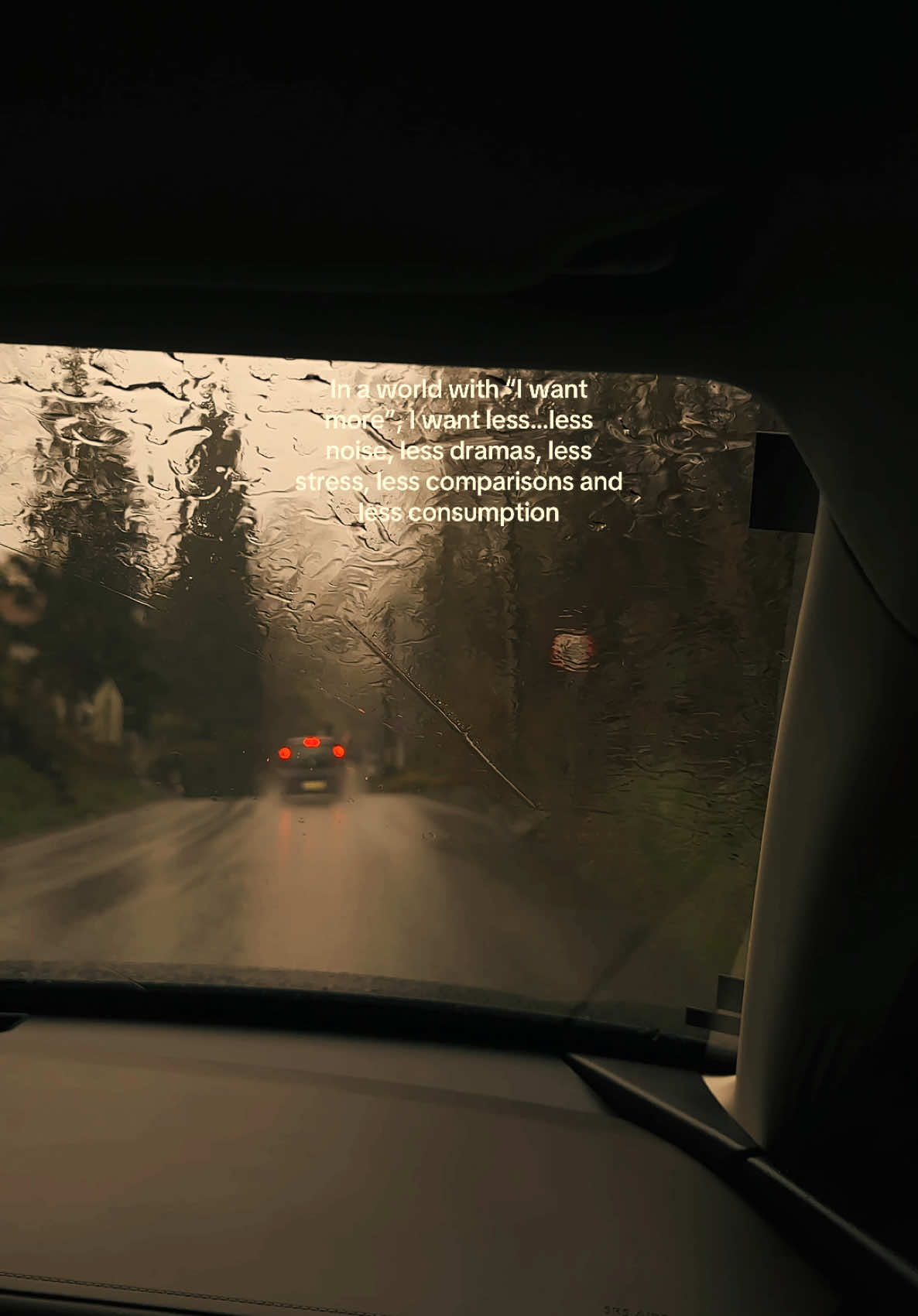In a world with “more”, I want less… I want less noise, less consumption, less dramas, less comparisons, less stress #cozy #cozyvibes #coziness #cozyathome #cosy #cosyvibes #coffee #coffeetok #coffeetiktok #coffeetime #natureaesthetic #romanticiseyourlife #naturelover #naturelove #natureaesthetic #pluviophile #rain #rainyday #rainydays #rainydaytreats #rainyweather #rainyseason #rainydayvibes #darkandmoody #gloomy #gloomydays #gloomyday #gloomydayvibes #cosiness #fyp #fyppp #fypppppppppppppp #fyppage #fyppppp #nature #cozyathome #hygge #hyggehome #moody #moodyweather #introvert #introverts #introvertlife #introvertlifestyle #cozyliving 