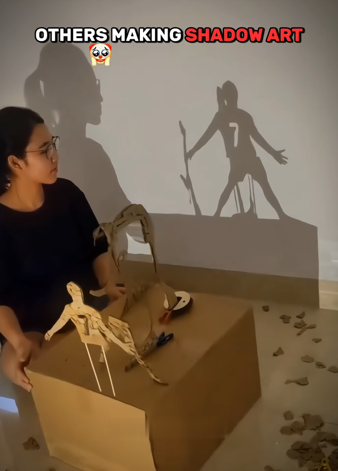 Best Shadow Art #trollface 