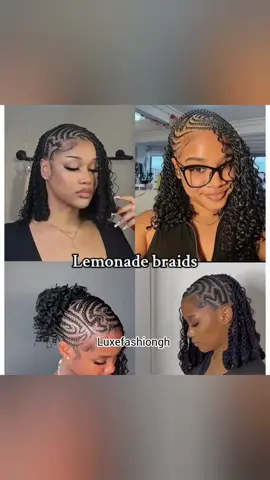 #creatorsearchinsights Latest lemonade braids hairstyle/2025 Ghana weaving hairstyle for ladies/cornrow braids hairstyles/knotless box braids hairstyles #fyp #ghanabraids #braided #braids #viral@tiktokglobal 