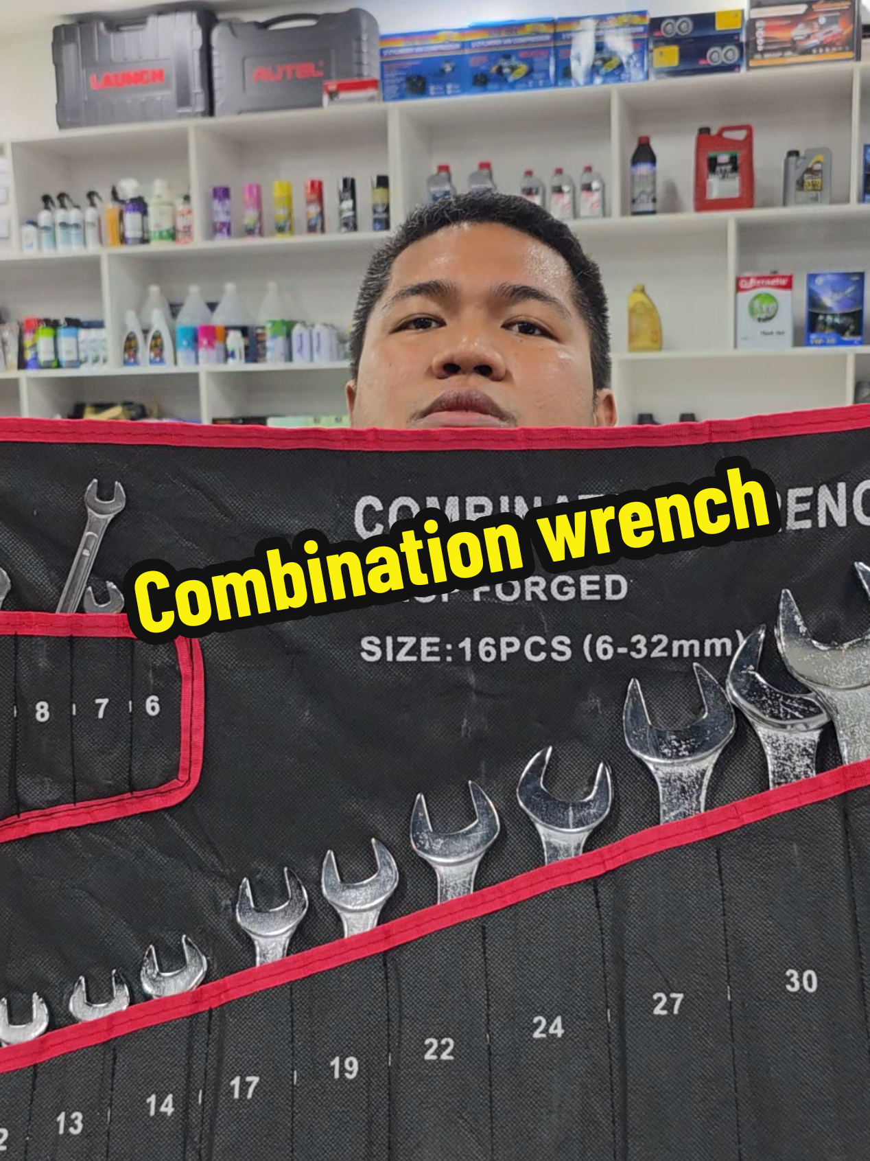 Heavy duty Combination wrench 6mm to 32mm #fyp #fy #bosstante #combinationwrench #wrenches #mechanic 