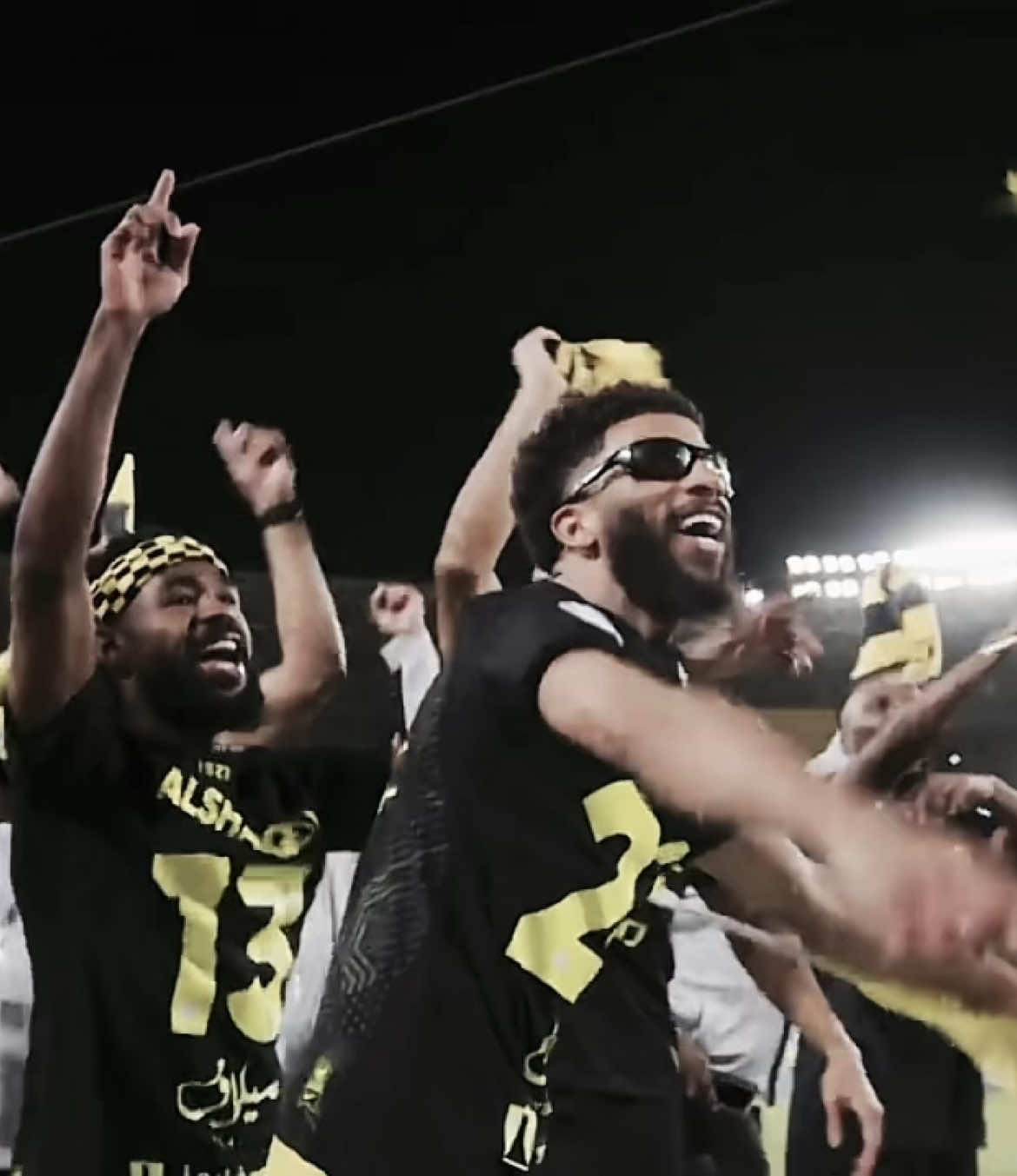 الدوري في معقل النمور 🥹💛 .                       #الاتحاد #ittihad #fyp 