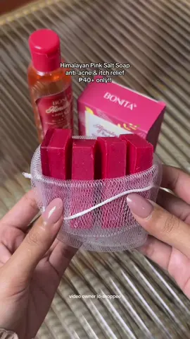perfect to gamitin sa may mga acne #himalayanpinksalt #himalayansoap #acnesoap #fyp 