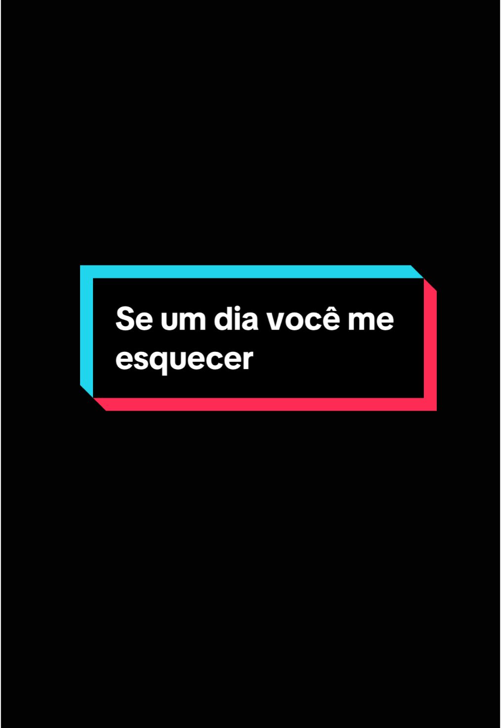 Se um dia você me esquecer …#relacionamento #saudade #amor #casal  @Reflexao 