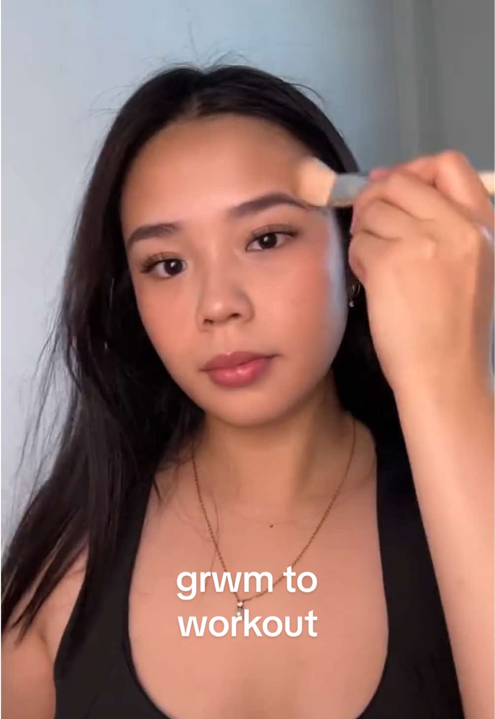workout makeup bc i feel lazy when i don’t get ready for something #makeup #makeupph #beauty #beautyph #grwm 
