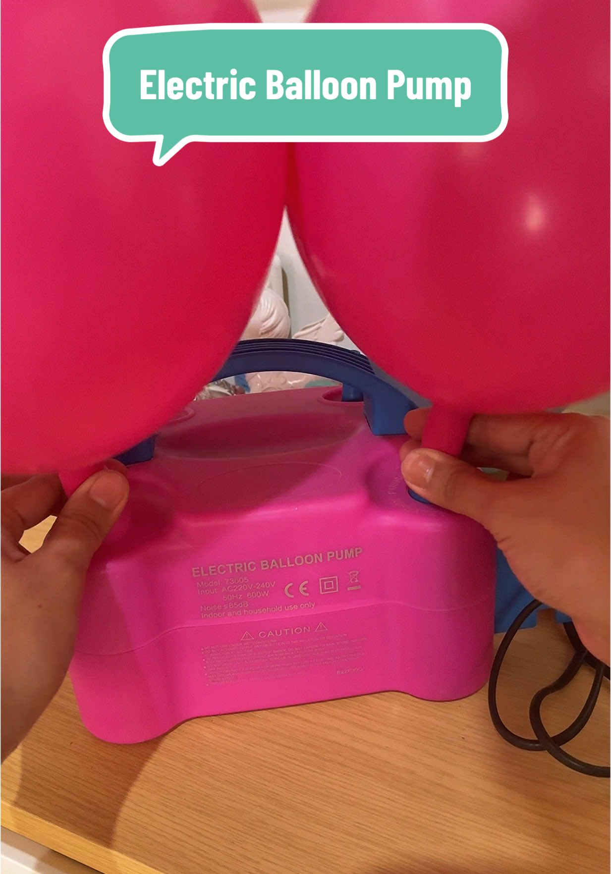 Mabilis at Walang kahirap Hirap ang pag gawa ng ballon #ballonpump #electricballonpump #ballon #electricairpump #ballooninflator 