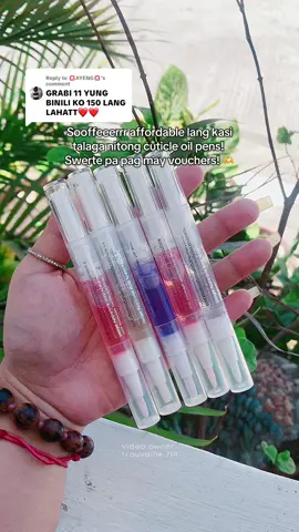 Replying to @💢AYENG💢 #cuticleoil #cuticleoilpen #cuticleoilpens 