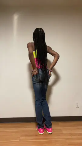 Stayed up all night box braiding my hair in love 
