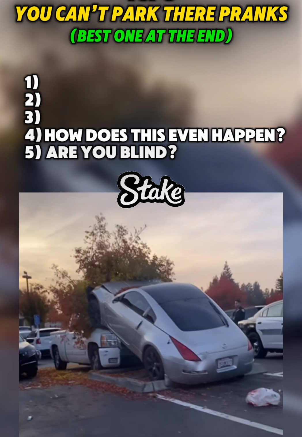Top 5 you can’t Park there pranks! #top5 #ranking #youcantparkthere #cantparkthere 