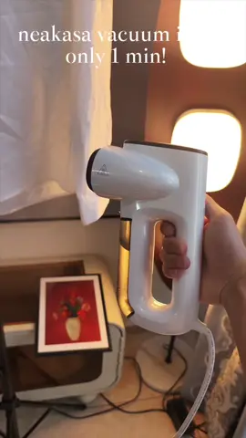 neakasamagic1  vacuum steamer clothes steamer #travelsteamer #neakasa #steamiron #BusyLife #MorningHacks #WorkingMom #OfficeEssentials #QuickWrinkleFix #TimeSavingHacks #tiktokmademebuyit  #WrinkleFreeInMinutes 
