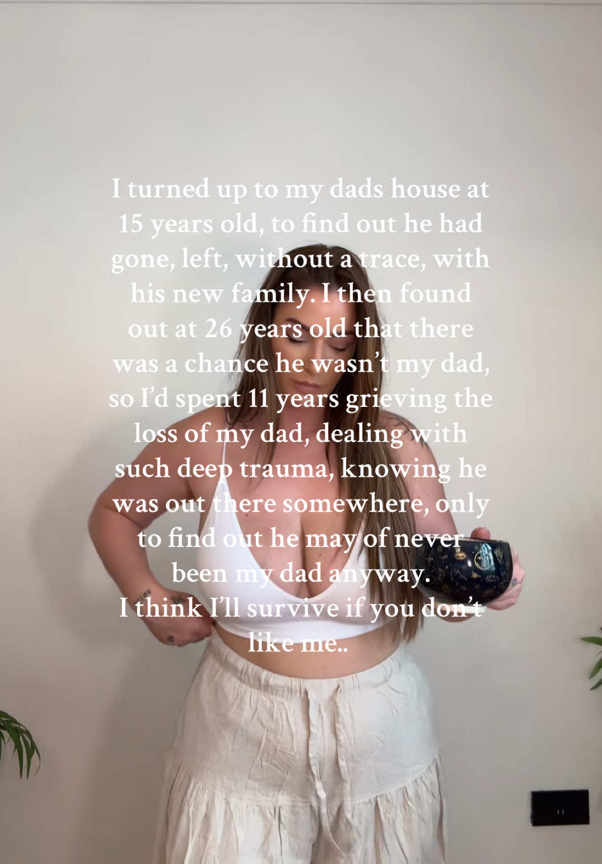 I think I’ll survive ❤️‍🩹 #fyp #trauma #daddyissues #reallifestory #storytime #recovery 