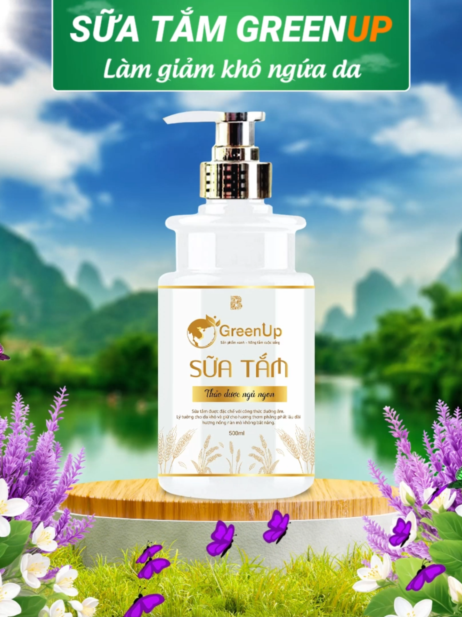 Dưỡng da từ thiên nhiên thơm mịn đầy sức sống! Hãy chọn và trải nghiệm ngay bạn nhé! #suatam ##greenup #cuocsongxanh #trending #noibat