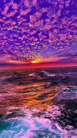 Sunset and Ocean，I like both of them🌊 #sunset #fyp 