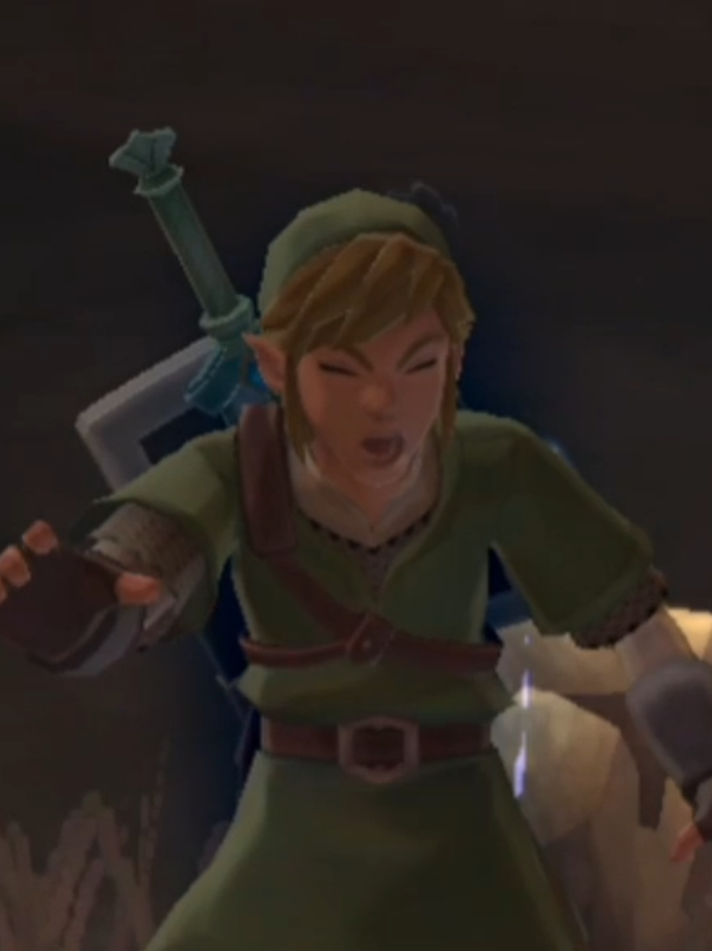 electric link ... #thelegendofzelda #skywardsword  #tloz #nintendo #gaming #fyp #fy #zelda #link #legendofzelda #tlozss #ss 