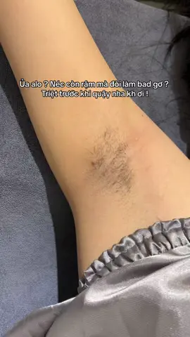 Néc rậm sao làm bad gơ #mayspa #triệt_lông_nách #triệt_lông_lạnh_hà_nôi #botox_mồ_hôi_tay_chân 