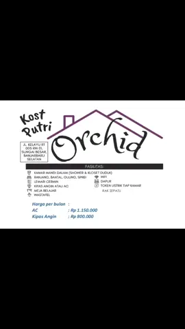 Bisa chat di no wa:085251901705 #kostputri #unlam #kostbanjarbaru #fyp #fypシ゚ #banjarbaru 