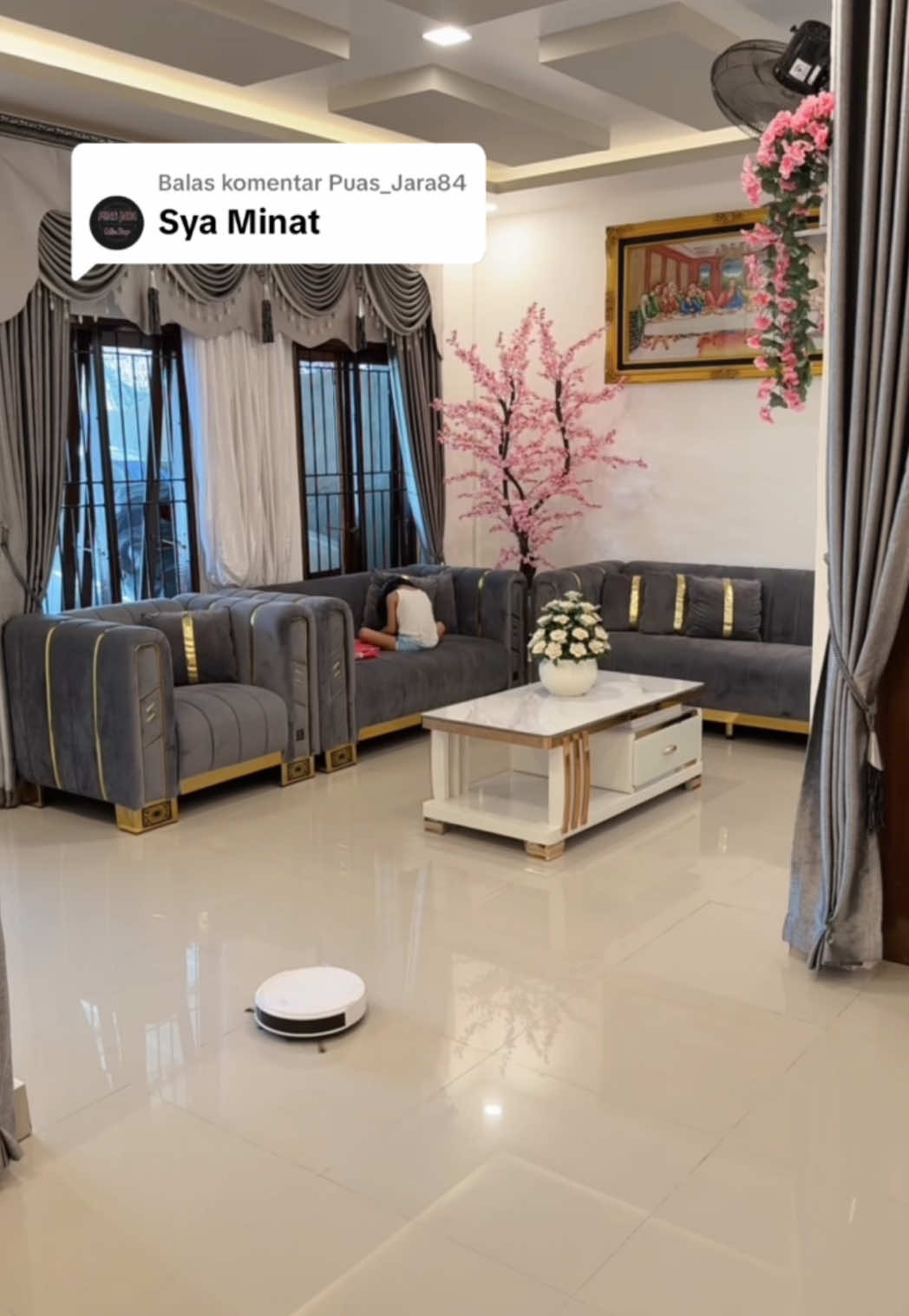 Siapa sih yg gk minat punya asisten yg bisa kerja full 24 jam tanpa di gaji😂 #fyp #vacuumrobot #vacuumcleaner #vacuummurah #rumahminimalis 