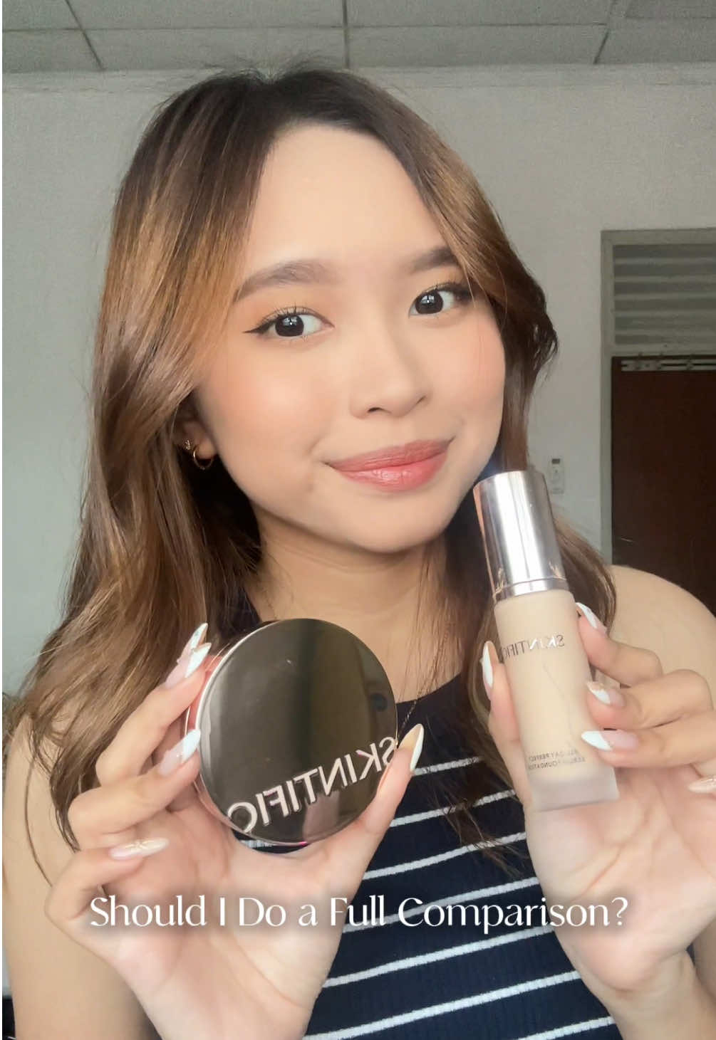 oksidasinya juga minim bangett 😍🫶🏻 @Skintificid  #skintific #cushion #foundation #makeup #affiliatepemula #fypシ゚ #viralin 