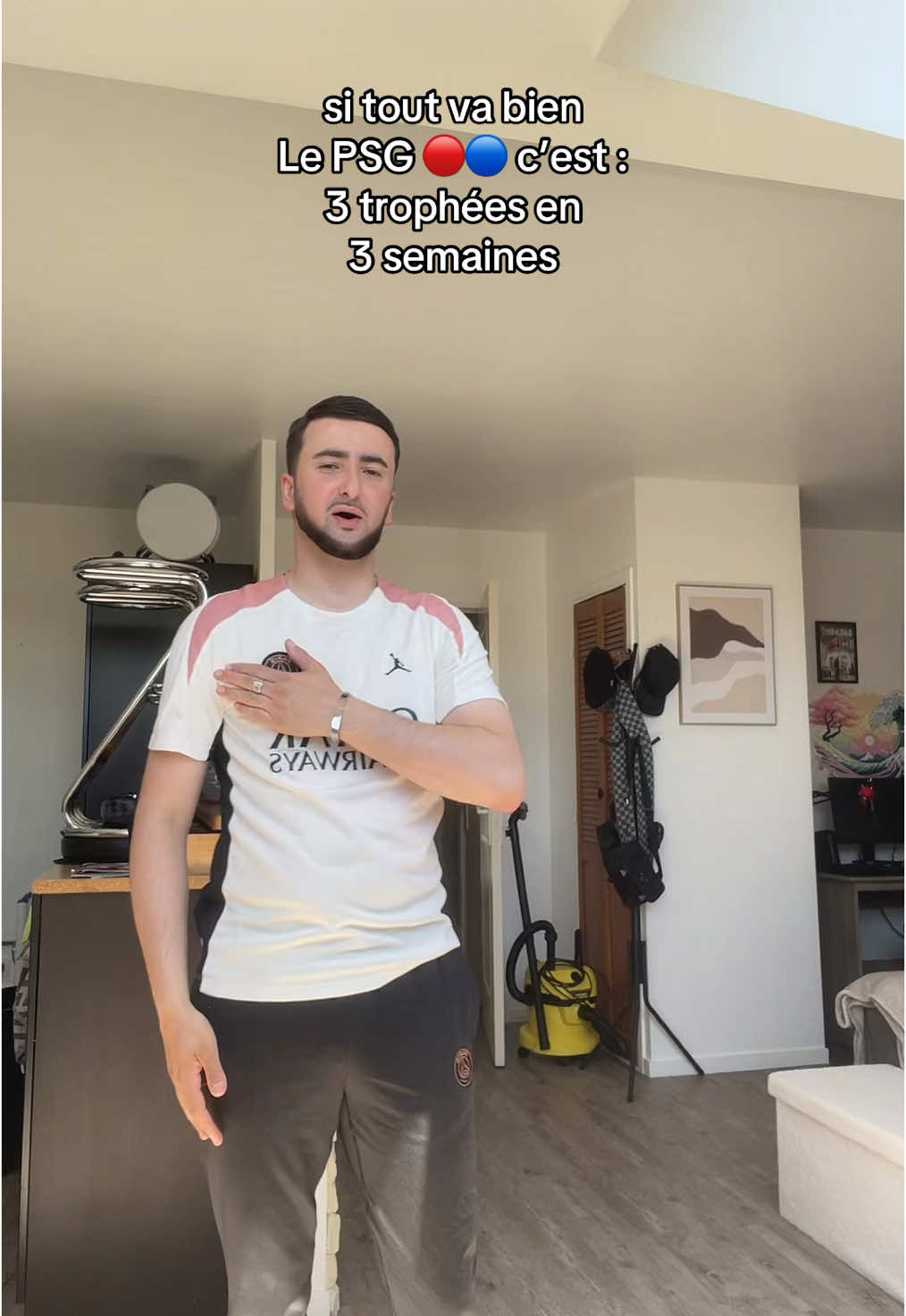 Pour l’histoire 🙌🏽 le destin entre vos mais @psg faites nous rêver @LA GRIINT🐈‍⬛ 