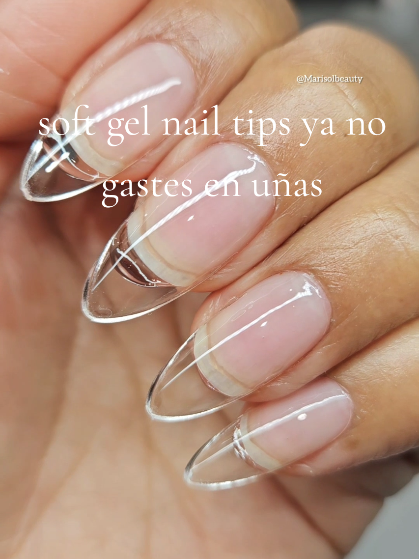 soft gel nail tips paso a paso tutorials  . . . . #beauty #gelxnails #acrilictoes #fyp #uñas #acrylicnails #hairhack #Summer #spring #nail #frenchnails #polygel #gelxnails #beauty #skincare #dippowdernails #girls #gelnails #tutorial 
