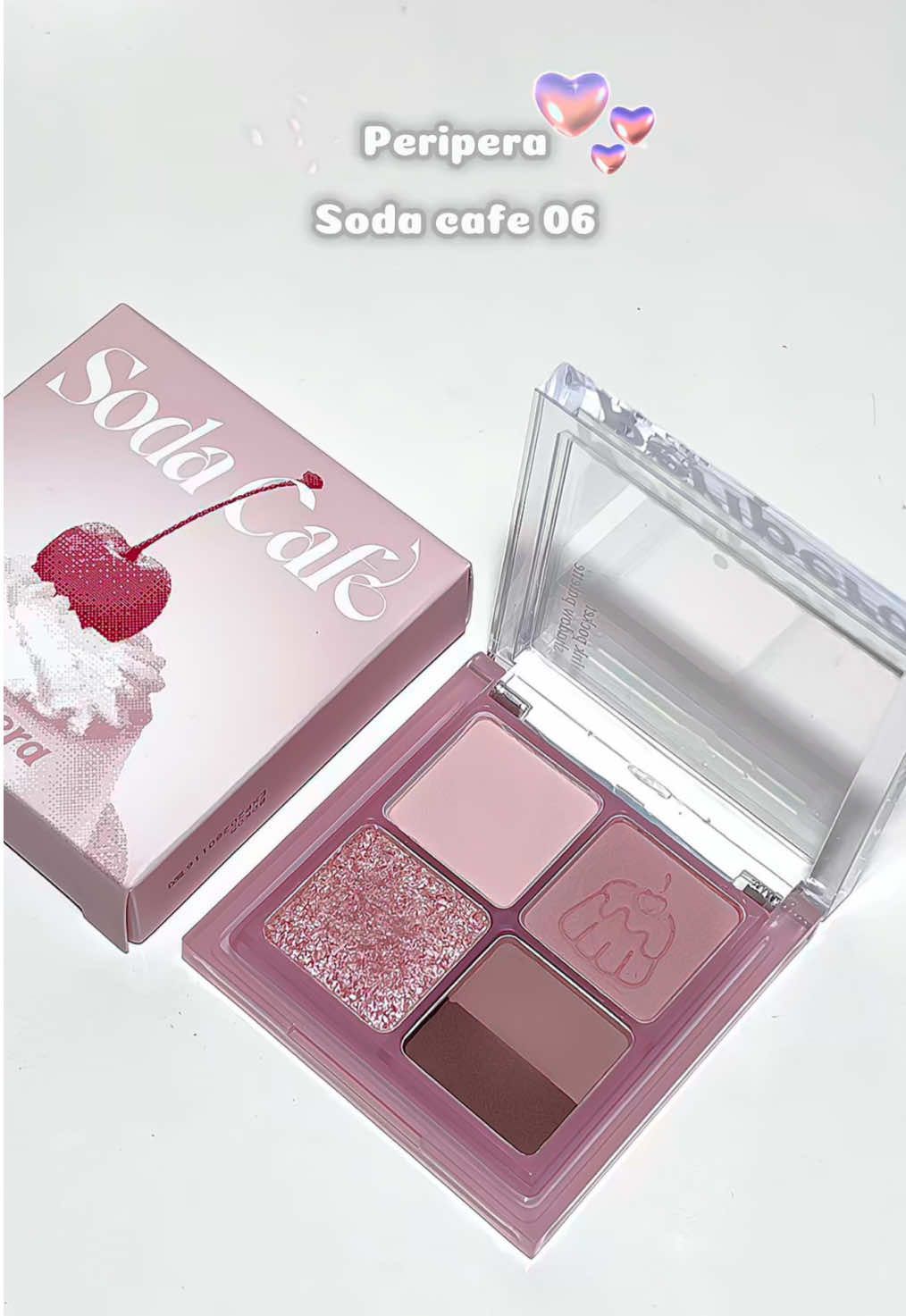 Bảng mắt 4 ô tone hồng nhỏ gọn tiện lợi phù hợp cho newbie như tui 😗 Peripera Ink Pocket Shadow Palette - No.6 Soda Cafe #beauty #makeup #reviewlamdep #eyeshadow #eyemakeup #peripera #fyp #viral #xh 