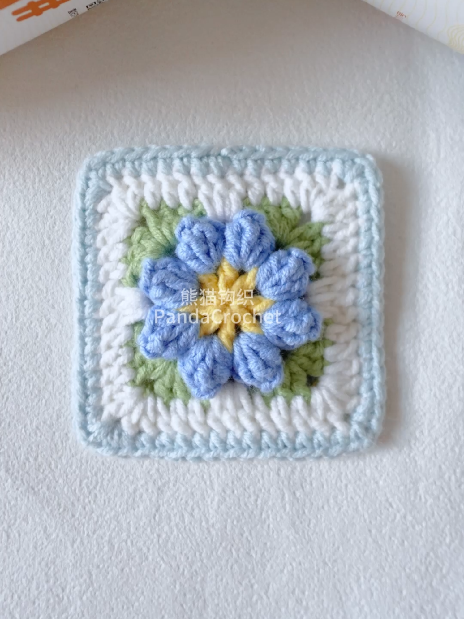 Granny Square Crochet Diagram.#crochet 🚫Video:No re-uploads, commercial use, remixes. ⚠ Credit me (@..) if sharing the diagram