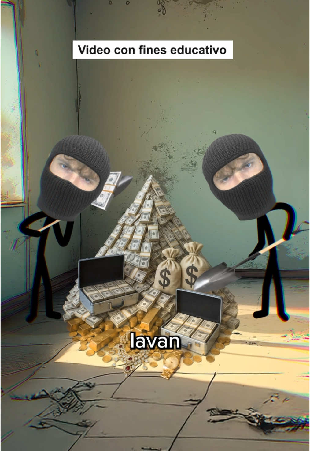 cómo lavan dinero (con fines educativos)