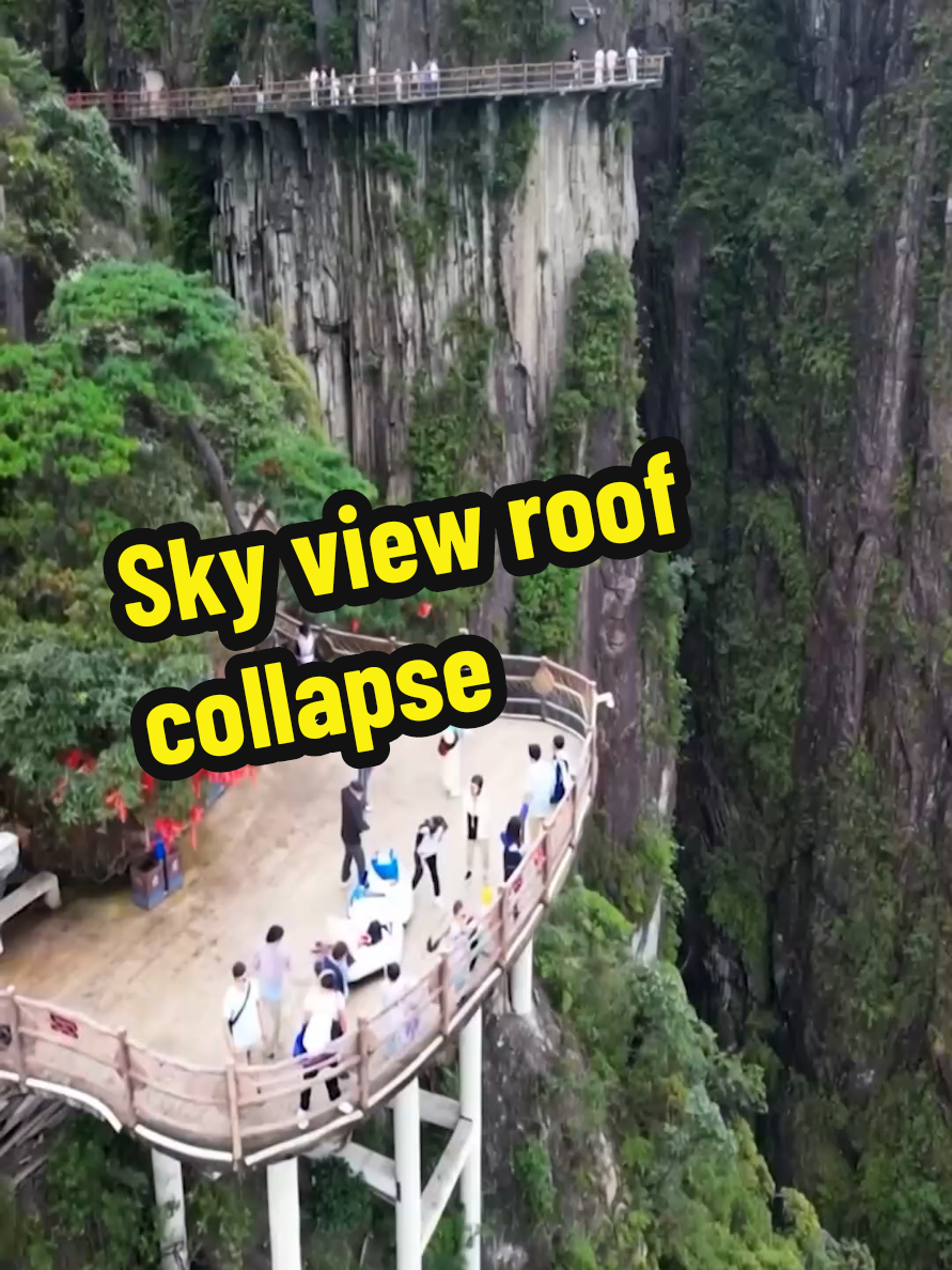 Sky view roof collapse .  .  .  .  .  #trending #earthquake #fyp #tiktoknews #disaster #destruction #tiktok #ai #tik_tok  #anime 