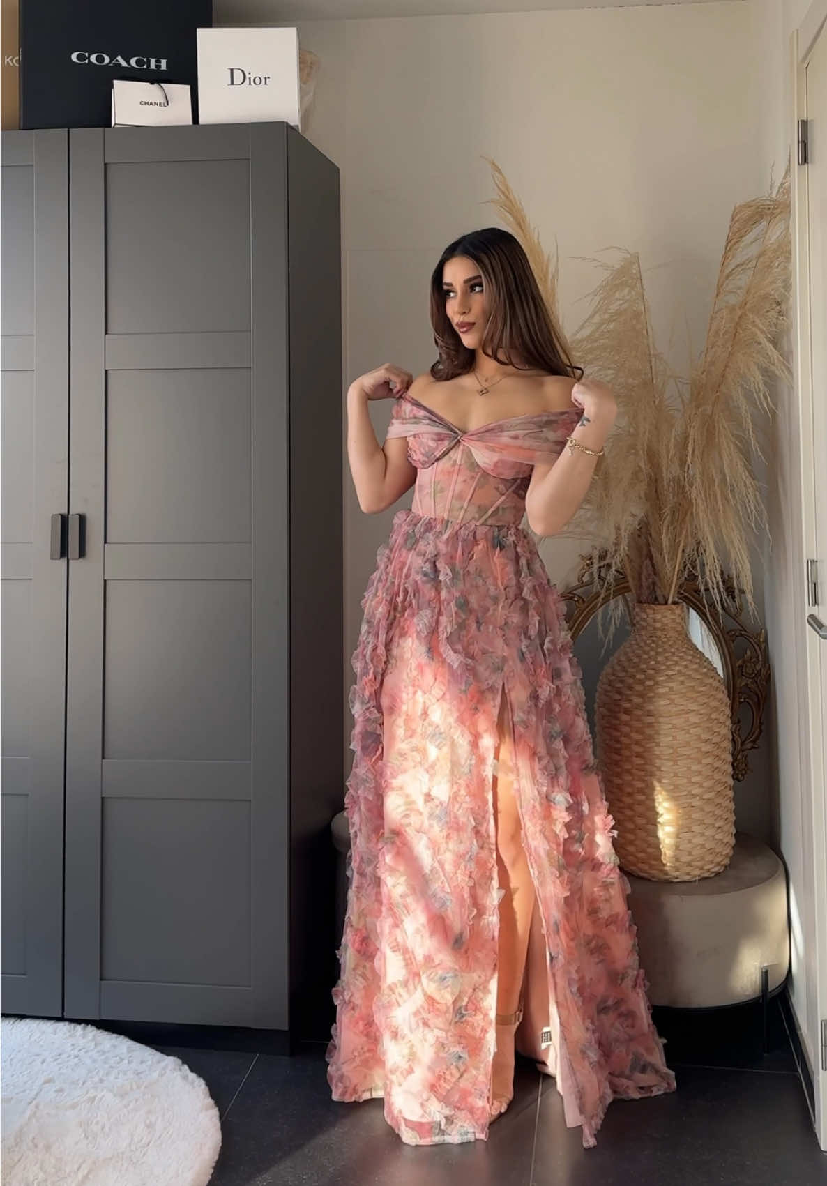 The perfect summer soirée dress?🌸 #summerdress #cocktaildress #sheindress #shein 