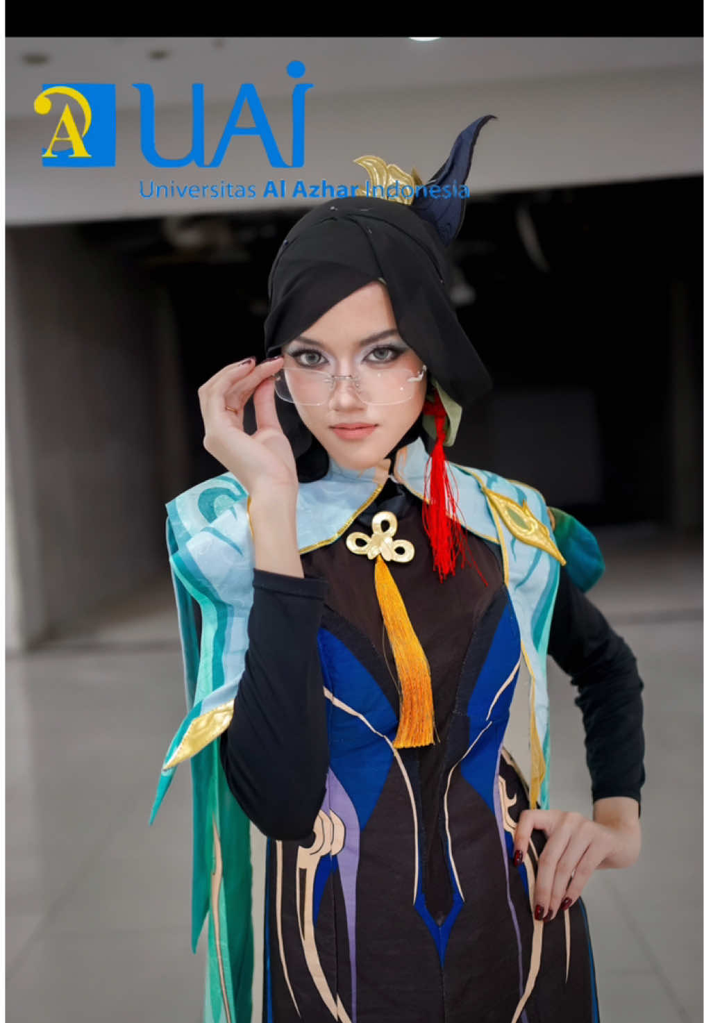 Flex dulu sblum cuti hsahaha #hijabcosplay #xianyun #GenshinImpact uiiaiuuuiiai