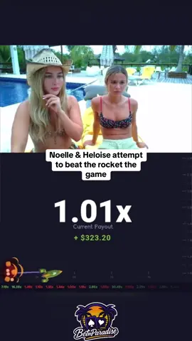 Noelle & Heloise attempt to beat the rocket the game #kickstreaming 