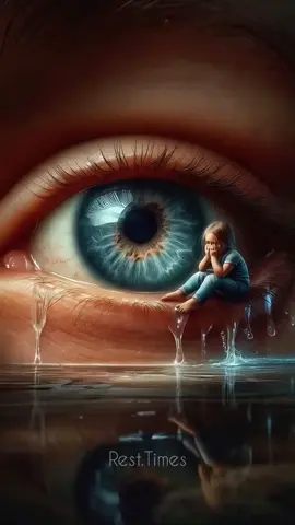 #eyes #crying #sad #ai #hailuoai #generated #aimusic #fyp 