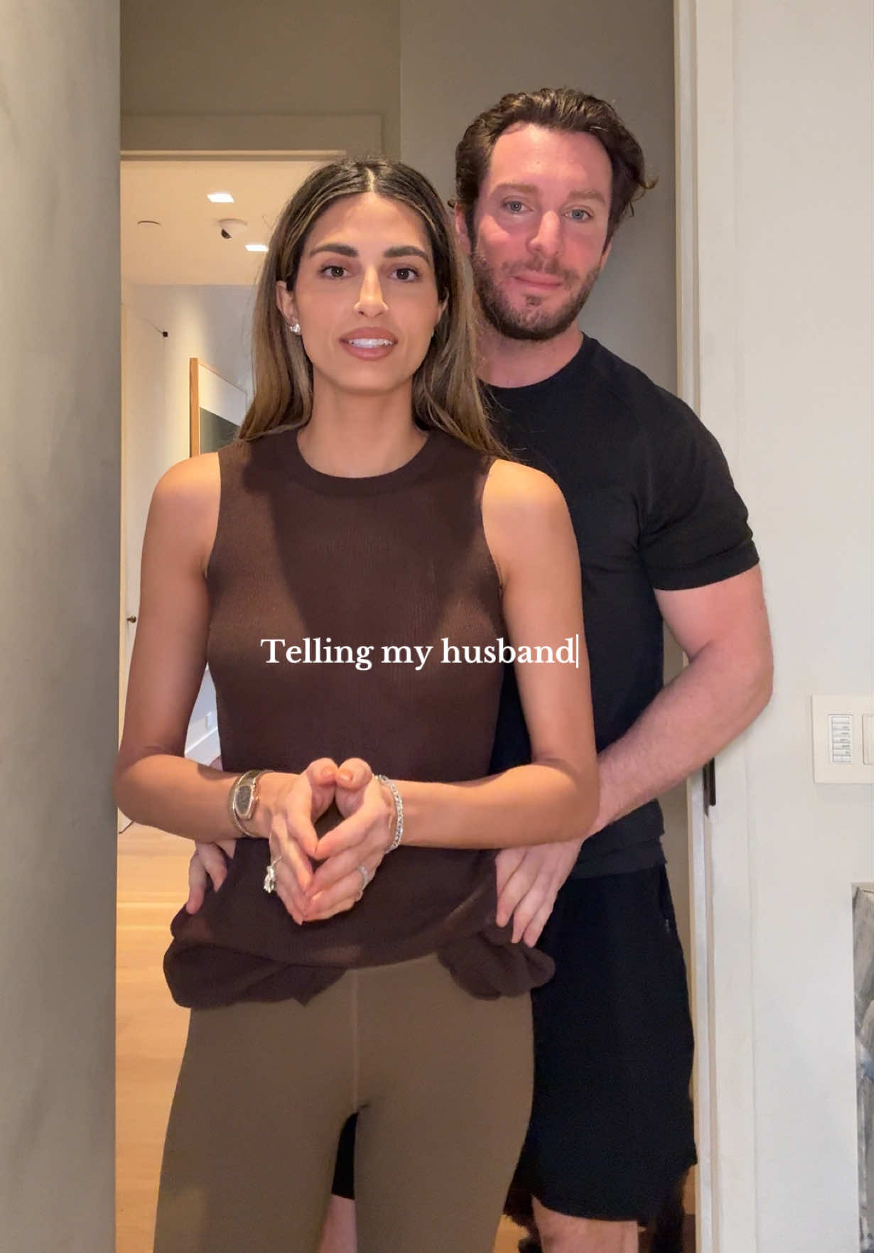 Telling my husband I’m pregnant 🤍 #pregnancysurprise #pregnancyreveal #tellingmyhusbandimpregnant #pregnancyannouncement 
