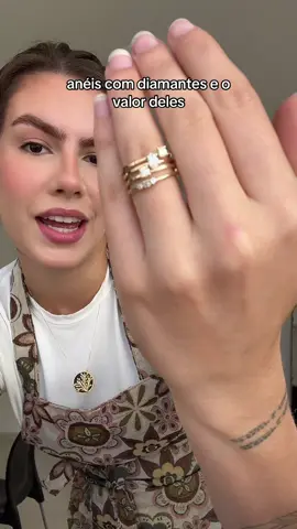 Para quem queria ter uma noção dos valores! #joias #diamante #noivado #casamento