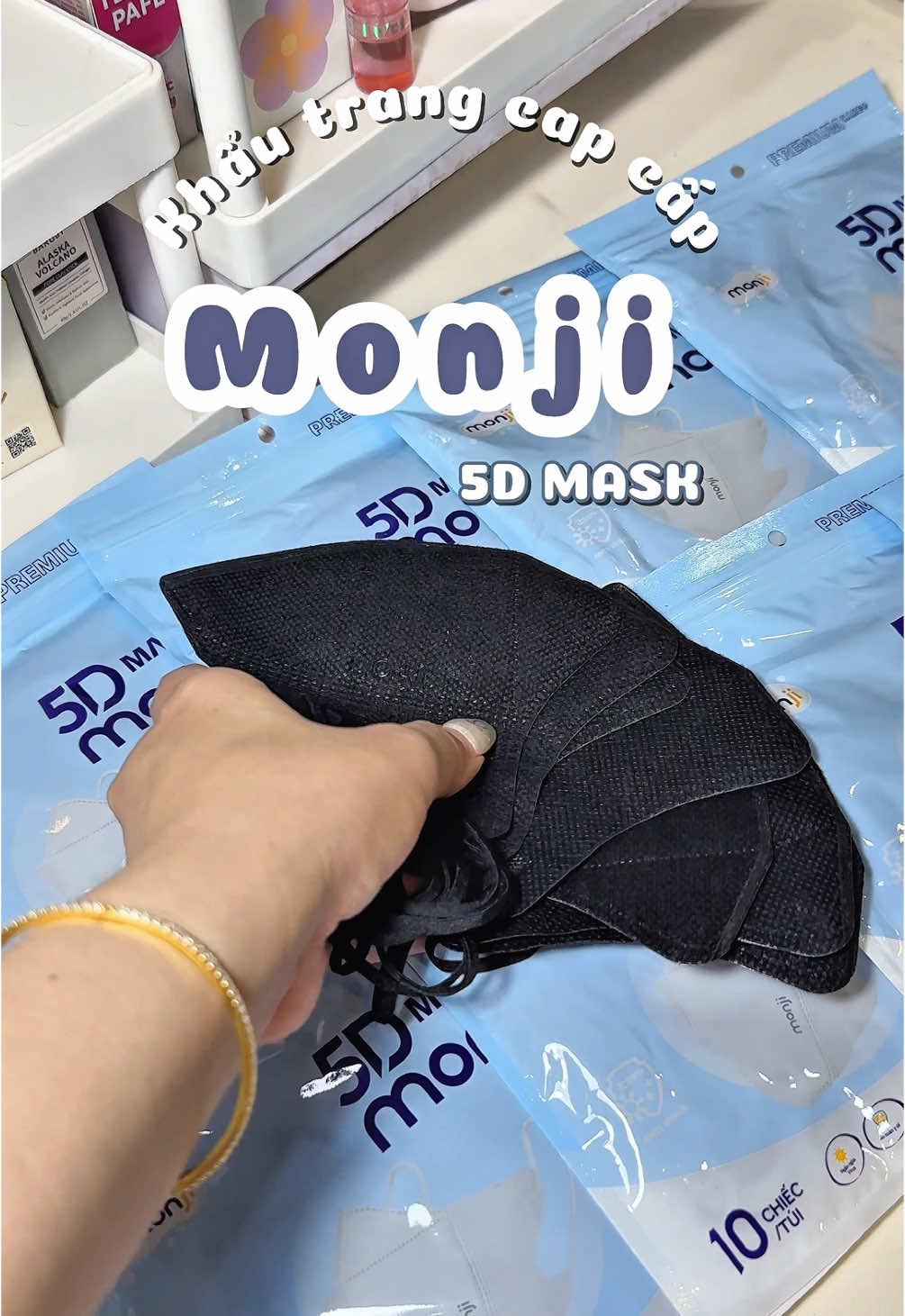 600 cái khẩu trang Monji cao cấp #khautrang #khautrang5d #khautrangchongnang #khautrangmonji #monji #unboxing #thinhhanh #cobeunboxing #xuhuong #cobejucy #cobebeauty #cobecosmetic 