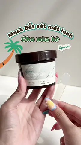 Đắp lên mát tới bắc cực 🥶 #fyp #xuhuong #reviewlamdep #thuvienmakeup #goclamdep #BeautyTok #skincare #maskdatset #aperire #aperireclaymask 