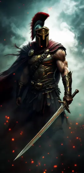 Live Wallpaper | The Spartan #spartan #warrior #livewallpaper #spartanwarrior #battleready #gladiators #ancientwarrior #ai #mythicheroes #warriorspirit #fantasyvibes #videowallpaper