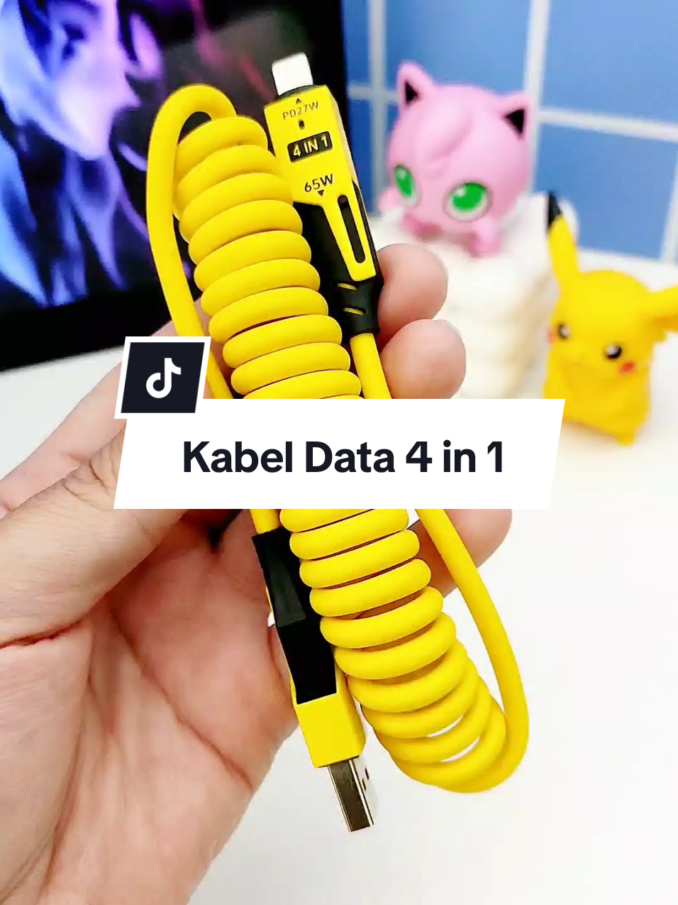 Kabel Charger Spiral 4 in 1 Fast Charging Kabel Data Fast Charging #kabelcharger #kabelchargerfastcharging #kabelcharger4in1 #kabeldata #kabeldatafastcharging #cuantanpabatas #wibgajian #satukontentiaphari 