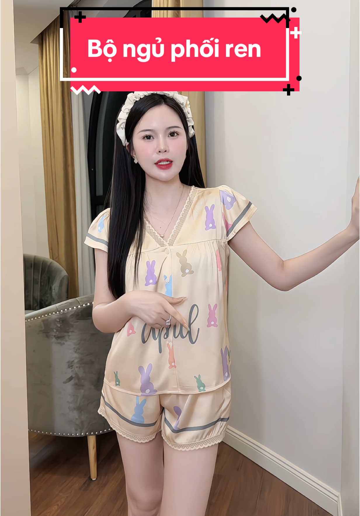 Đùi Cổ Tim Viền Ren Hàng Thiết kế #review #champhanriview #champhan #thoitrangnu #dobo #pijama #bongulua #bolua 