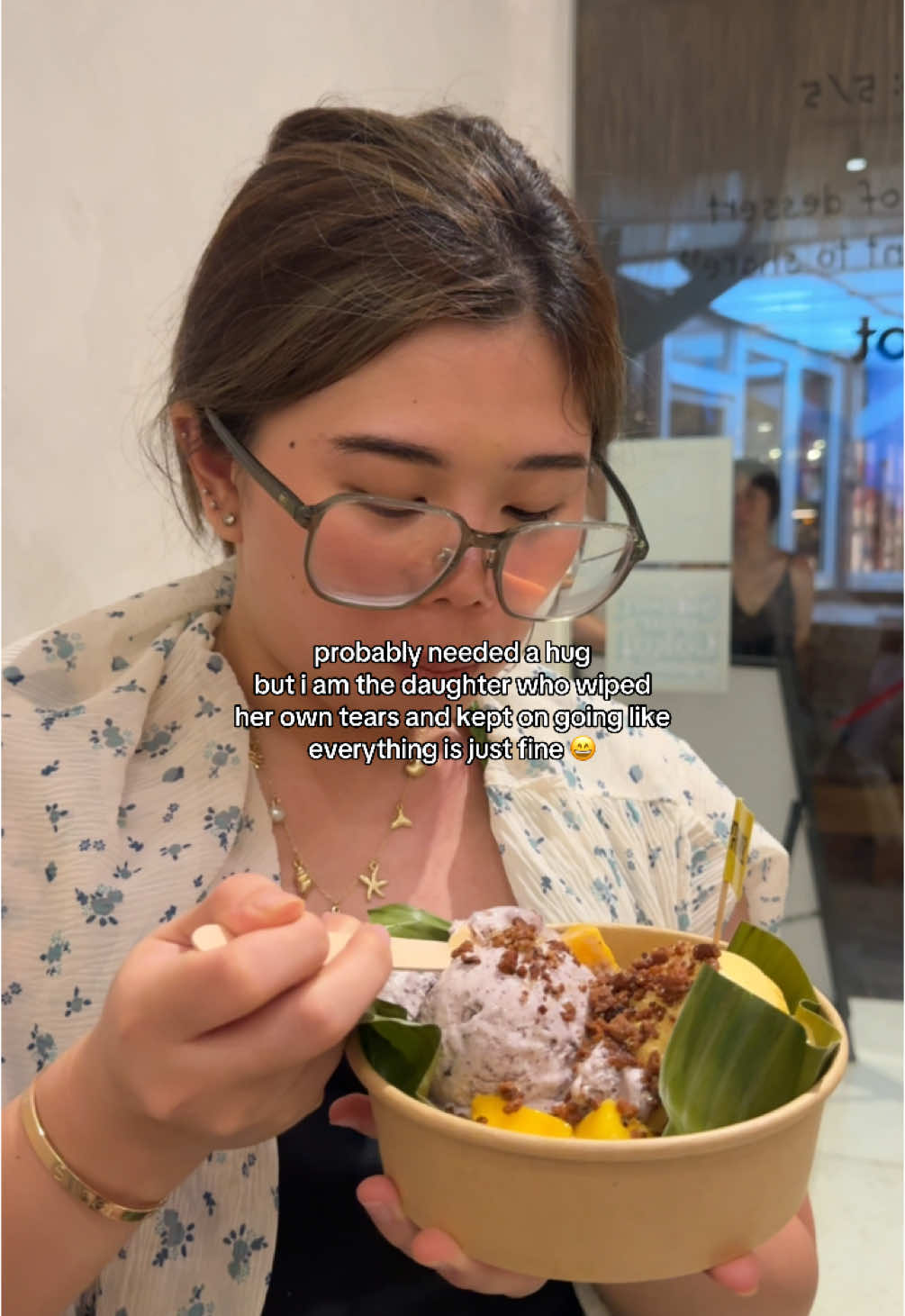 the daughter they didnt have to worry about, the eldest sister who worries for everyone