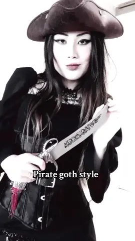 Pirate goth style #goth #goth #pirate #piratesofthecaribbean #piratecore #piratetiktok #pirateoutfit #vampire #vampiregirl #outfit #fantasy #darkfantasy #piratefantasy #vampirediaries #vampiretiktok #vampiregirl #gothgirl #gothic 