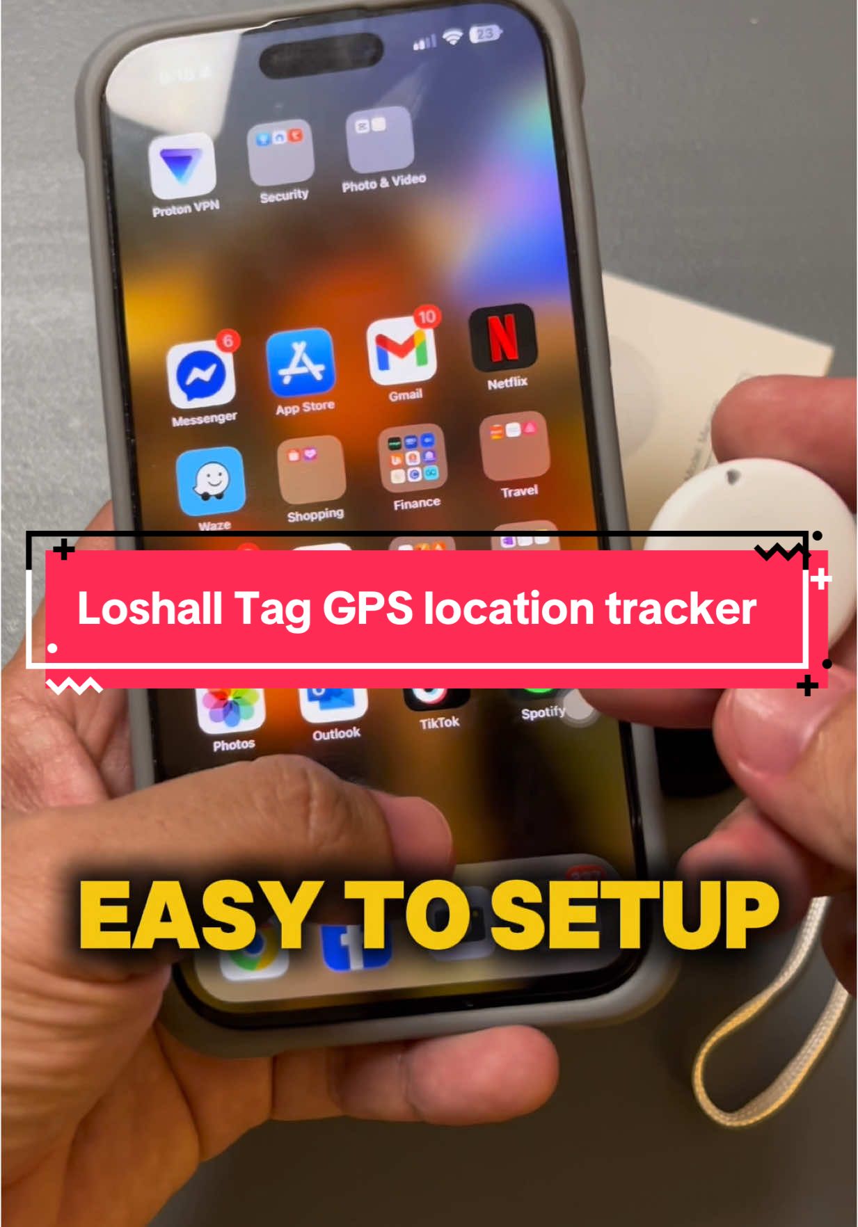peace of mind sa bulsa? Loshall Tag GPS Location Tracker lang yan hehe di ka na masstress kakahanap ng gamit mo with this #loshalltag #loshall #airtag #appletag #findmy #tracker #sirbeerus #gpstracker #gpslocationtracker 