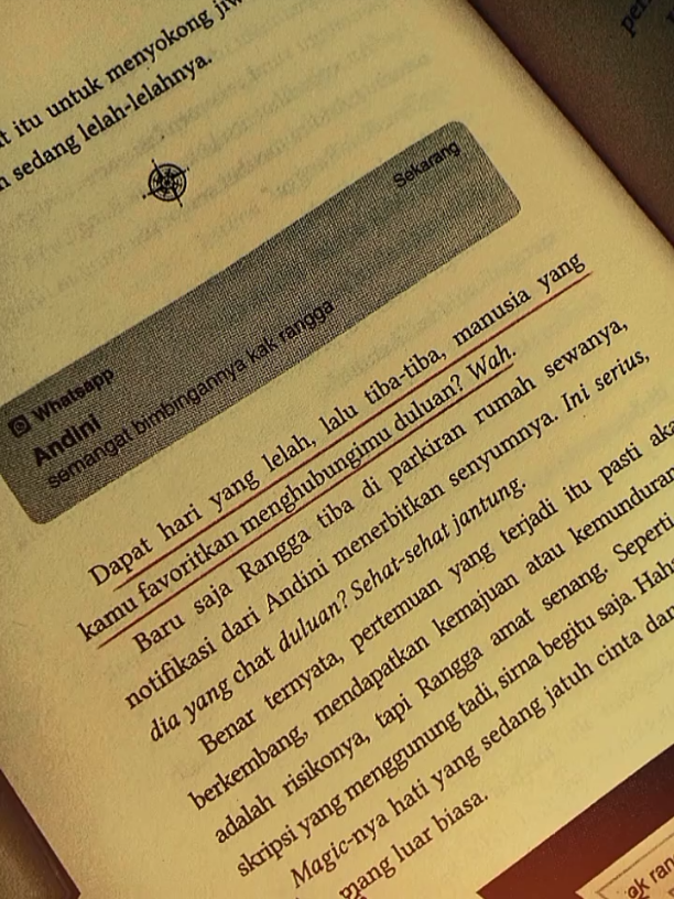 ah itu sangat menyenangkan ☺️ bukunya ada di etalase yaaa #BookTok #rekomendasibuku #novel #3726mdpl #aboutyou #ranggaraja #3726mdplau #books #fypp #fyp 
