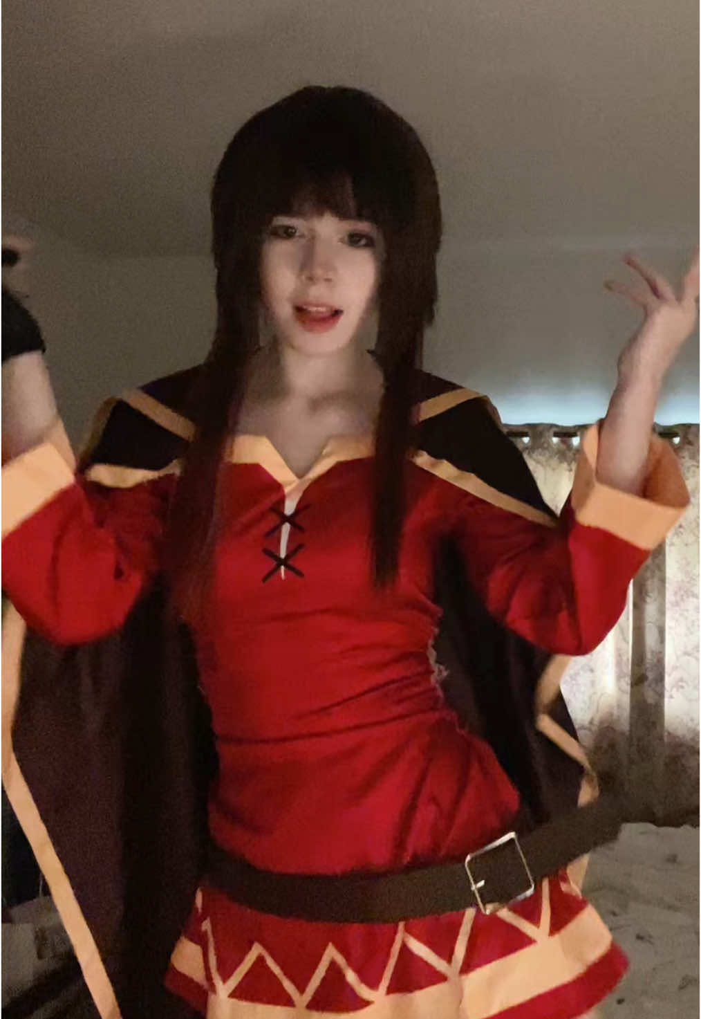 “where colette” let me have funnn 😡 #megumin #megumincosplay #konosuba #konosubamegumin #cosplay #zenni #foryou #fyp #hi 