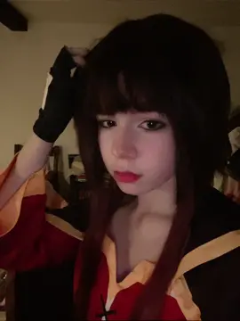 Okay that’s it i’ll put megumin away now #megumin #megumincosplay #konosuba #konosubamegumin #cosplay #zenni #fyp 