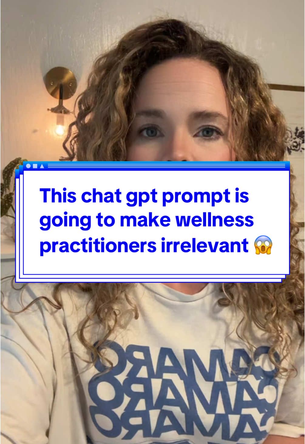 This chat gpt prompt is going to make wellness practitioners irrelevant 😱 #fyp #chatgpthack 